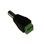 Штекер FW-16 с винтовым зажимом «папа» DC 2.1х5.5 Штекер FW-16 с винтовым зажимом «папа» DC 2.1х5.5